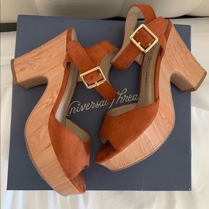 Chinese Laundry Chunky Heel Sandals